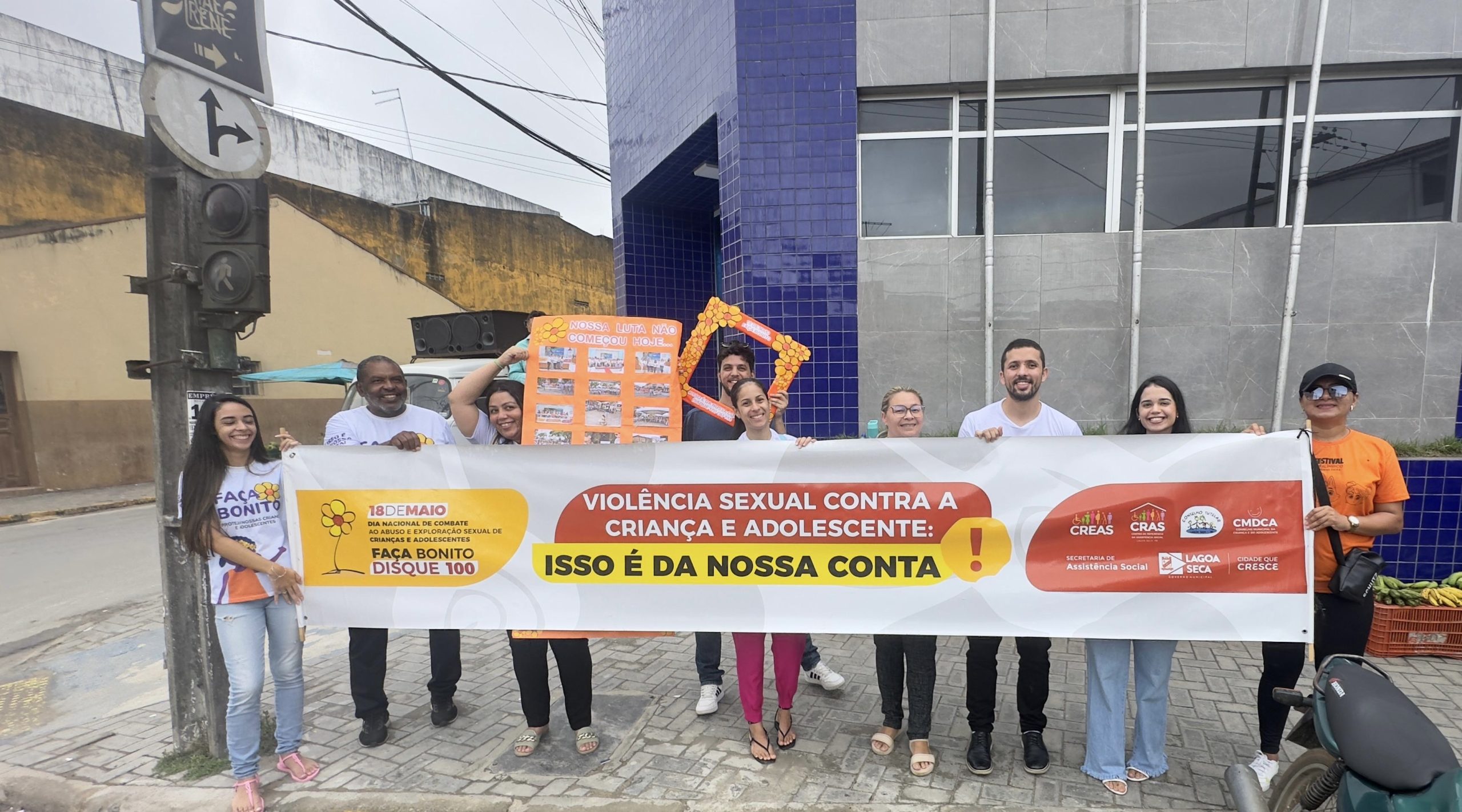 Prefeitura de Lagoa Seca amplia campanha para alertar população sobre casos  de abuso e exploração sexual de crianças e adolescentes - Prefeitura  Municipal de Lagoa Seca